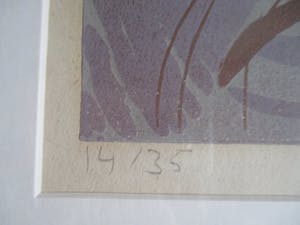 Anton Vrede - Ingelijste linosnede kopen? Bied vanaf 50!