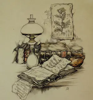 Anton Pieck - 36 tekeningen en een ophang lijst kopen? Bied vanaf 25!