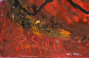 Ruud Schoemaker - Gemengde techniek op doek, Z.T. Mensfiguur - Ingelijst kopen? Bied vanaf 1!