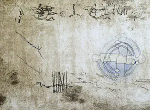 Jan Montyn - een grote Ets/aquatint "Meditation garden" - 1980 - bep. oplage - gesigneerd kopen? Bied vanaf 54!