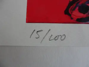 Peter Diem - Zeefdruk. Porsche kopen? Bied vanaf 30!