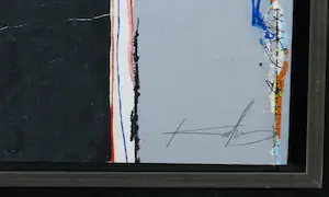 Kantcho Kanev - Zeefdruk op paneel, Zonder titel - Ingelijst kopen? Bied vanaf 1!