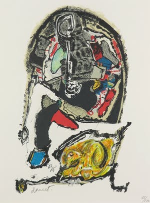 Jacques Doucet - Litho uit het portfolio Traces du Quotidien - Ingelijst kopen? Bied vanaf 1!