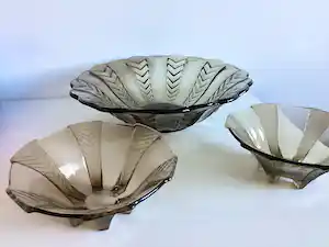 August Walther & Sohne AG - Art Deco schalen verkauft für € 45!