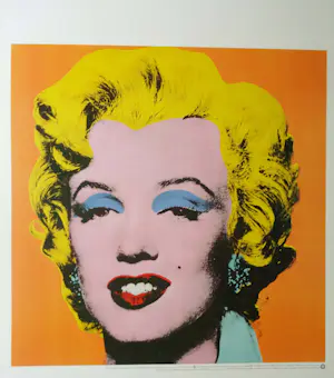Andy Warhol - Orange Marilyn1964 - offsetlitho kopen? Bied vanaf 55!