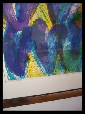Jan Cremer - Litho. Tulpen, kopen? Bied vanaf 100!