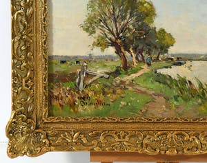 Louis Stutterheim - (1873 - 1943) - "Zomers landschap in 't Gooi" kopen? Bied vanaf 340!