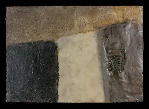 Mihajlo Petkovic - Lot van drie schilderijen in gemengde techniek op papier kopen? Bied vanaf 80!