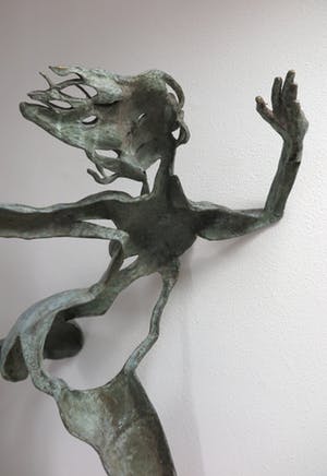 Jan Asselbergs - Bronzen tuinbeeld, Vrouwfiguur (Groot!) kopen? Bied vanaf 2750!