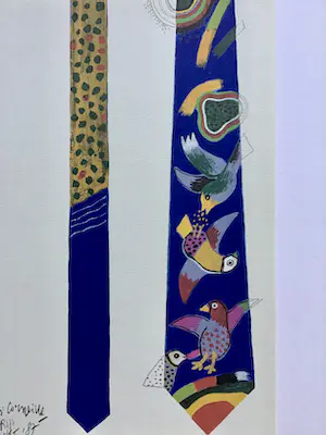 Corneille - Zeefdruk The Tie, gesigneerd in druk kopen? Bied vanaf 50!