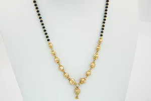 Mooi Oosters gedeeltelijk gouden (22krt) dames Halssierraad met pendelhanger kopen? Bied vanaf 390!