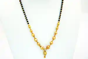 Mooi Oosters gedeeltelijk gouden (22krt) dames Halssierraad met pendelhanger verkocht voor € 390!