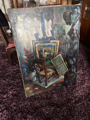 Dook Everse - het atelier van Hen(dri)k Chabot (1894-1949) kopen? Bied vanaf 1500!