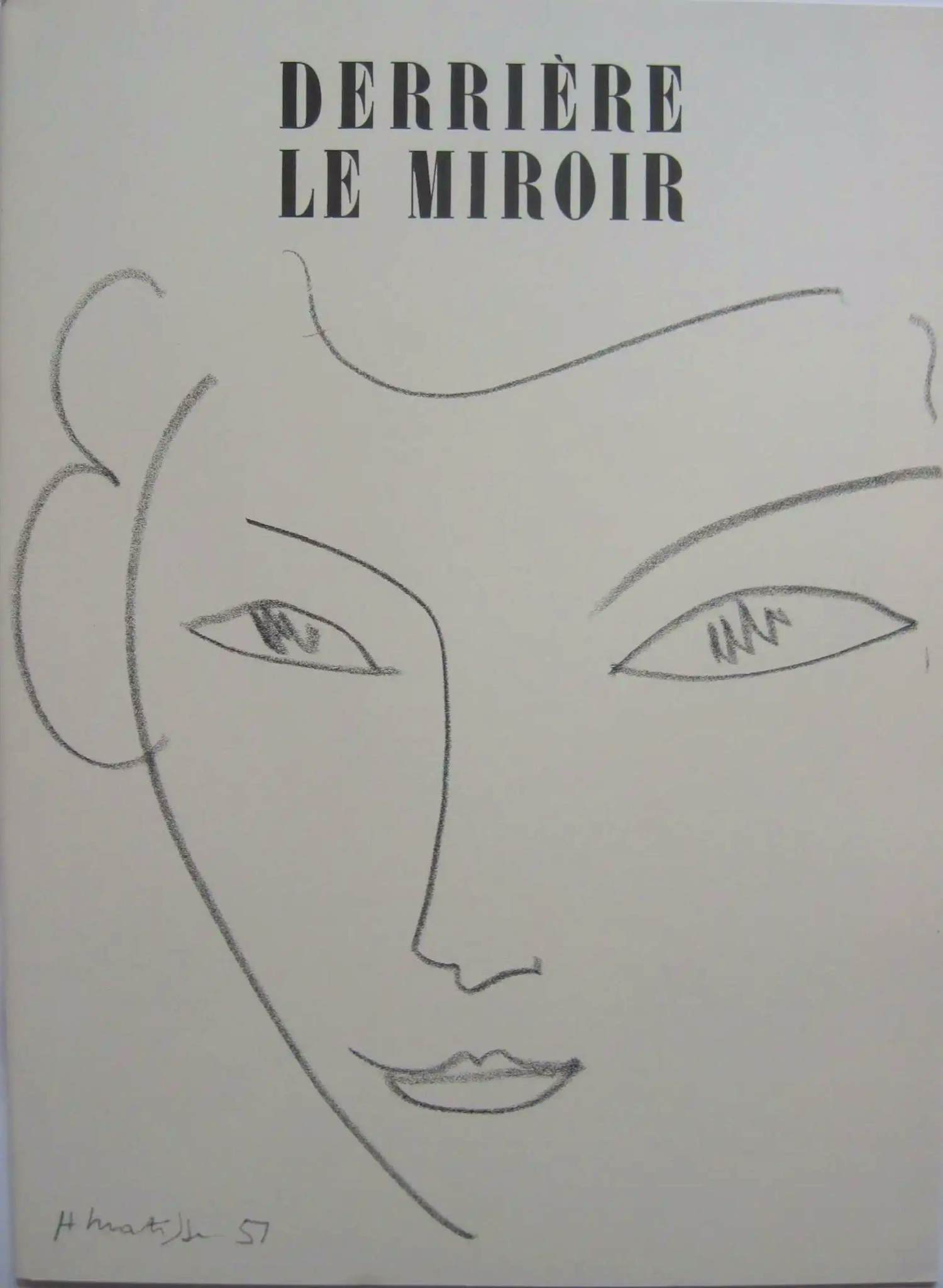 Henri Matisse - 9 Lithographien Weibliche Akte „Derrière le Miroir“ 46-47 komplett! verkocht voor € 135!