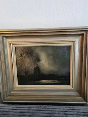 Harry Koster - Gesigneerd olieverfschilderij – 18 x 24 cm kaufen? Bieten Sie von 280!