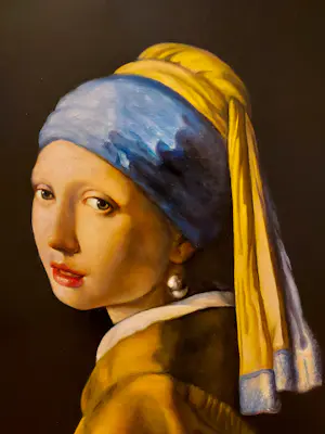 Alfonso Moreno - Meisje met de parel naar Johannes Vermeer kopen? Bied vanaf 375!