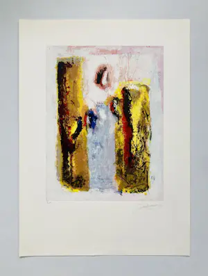 Jan Radersma - compositie in geel kaufen? Bieten Sie von 65!