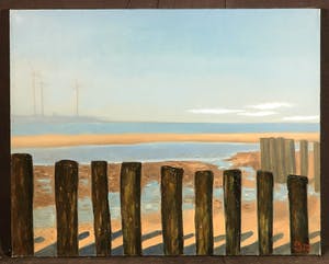 Valentin Bakardjiev - Olieverf op Doek, Early Spring in Zeeland II(Groot) kopen? Bied vanaf 100!