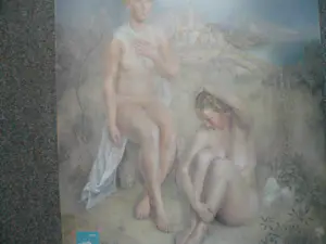 Wim Schuhmacher - Dubbelnaakt in Landschap kopen? Bied vanaf 1!