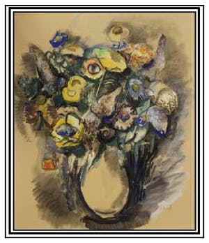 Henk van den Idsert - Bloemstilleven kopen? Bied vanaf 100!