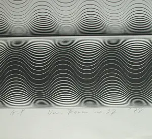 AcheterNiet of onleesbaar gesigneerd - Zeefdruk , Kinetisch , Op-Art – No 37 – gesigneerd - 1978 – 65 x 60 cm? Enchérissez de 1!