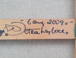 Anton Heyboer - Vinkevener | Acryl op doek (Groot) kopen? Bied vanaf 275!