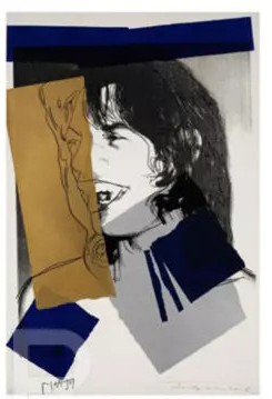 AcheterAndy Warhol - Kleurenzeefdruk MICK JAGGER (seabird edition) GROOT!!!? Enchérissez de 375!
