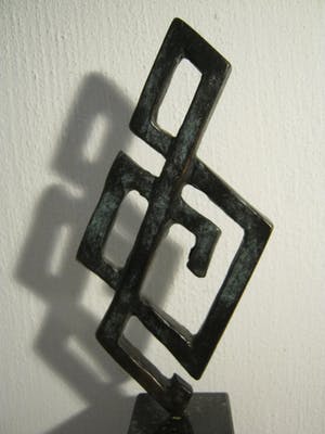 Brons (Onbekend) - Brons sculptuur - Muzieksleutel kopen? Bied vanaf 100!