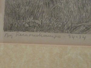 Jelle Troelstra - BERGENSE SCHOOL - litho "Bij Remouchamps" kopen? Bied vanaf 80!