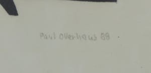 Paul Overhaus - Houtdruk, Landschap kopen? Bied vanaf 1!