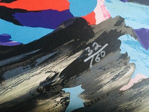 Karel Appel - 3 faces like clouds kopen? Bied vanaf 390!