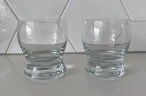 Kosta Boda - Vier kristallen Whiskey glazen model "RONDO" kopen? Bied vanaf 1!