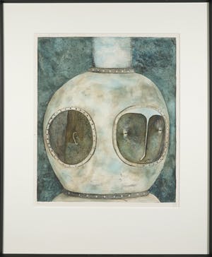 Bisser - Handgekleurde ets, Zonder titel - Ingelijst kopen? Bied vanaf 150!