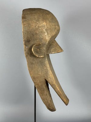 Dogon - 180709 - Old Tribal used African Bambara mask - Mali. kopen? Bied vanaf 65!