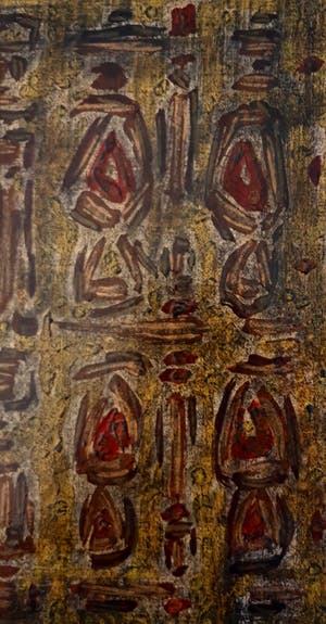 Ton Pape - Gouache - Geometrisch Abstract nr 216 kopen? Bied vanaf 35!