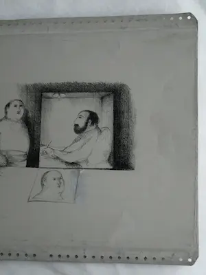 Metten Koornstra - Originele drukplaat , “De Conversatie” – 1970 kopen? Bied vanaf 25!