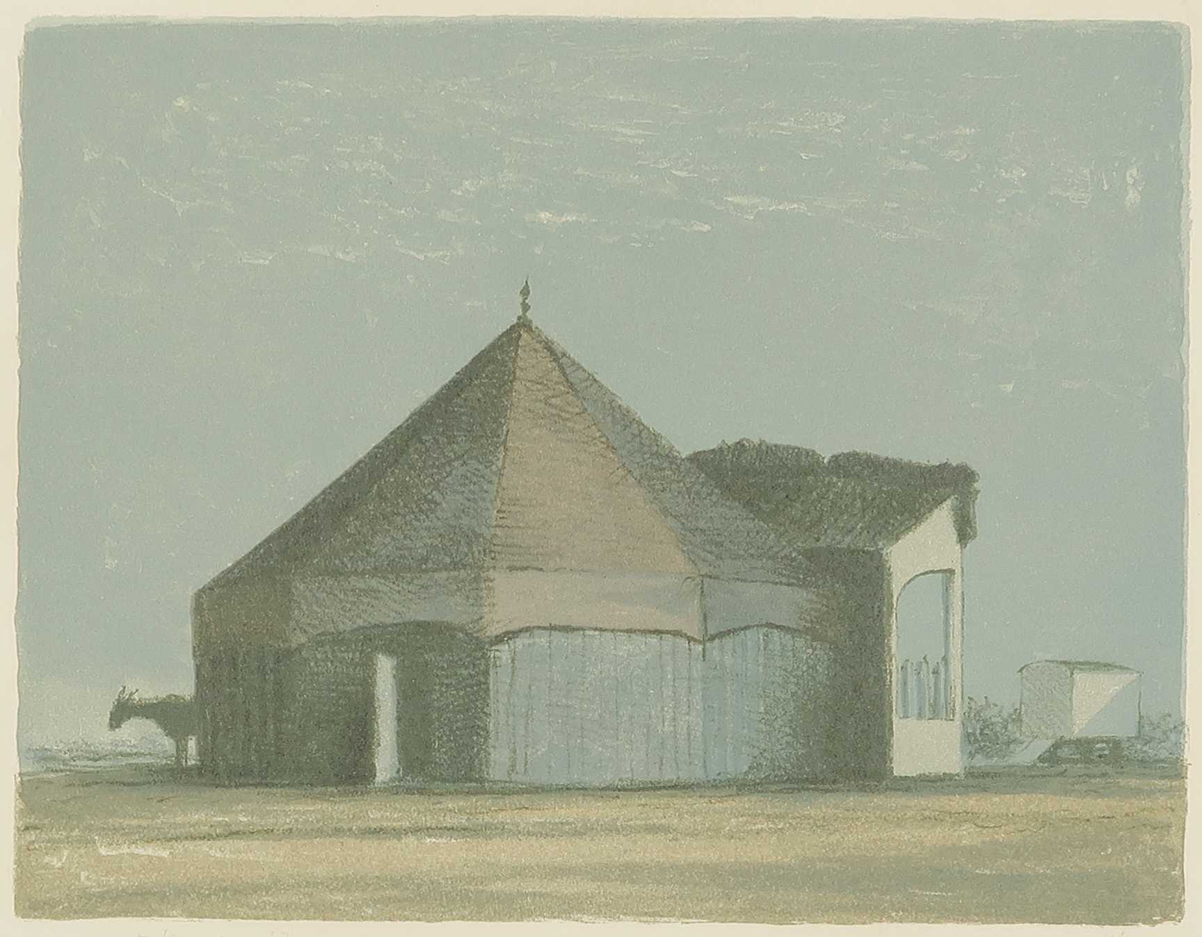 Mart Kempers - Litho, Circustent kopen? Bied vanaf 20!