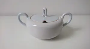 Edmond Bellefroid - Handgedraaid theeservies KAB (Klei Atelier Brunssum) 1946-1950 kopen? Bied vanaf 50!