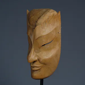 Niet of onleesbaar gesigneerd - Japans theater masker, Noh! kopen? Bied vanaf 1!