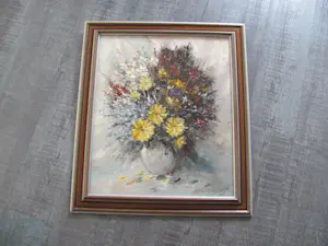 Gerardus Johannes Ernens - stilleven met bloemen in vaas kopen? Bied vanaf 125!