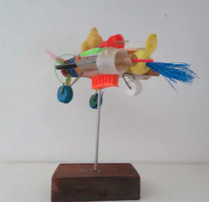 Jaap Knip - Jaap Knip - Turkey Airways (sustainable art beach trash) kopen? Bied vanaf 130!