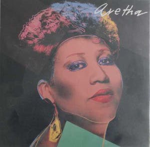 Andy Warhol - Aretha - Lp en maxi-singel met bijzondere uitvoering van Jimmy Lee kopen? Bied vanaf 25!