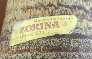 Keramische industrie Loré - Brutalistische kunstaardewerken kandelaar model B132 - ontwerp Matt Camps kopen? Bied vanaf 38!