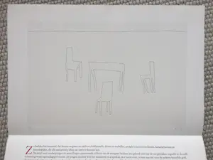 Klaas Gubbels - zeefdruk ‘Verlegen schaduwen’ - 1981 kopen? Bied vanaf 95!