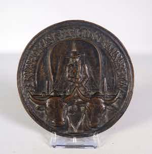 Brons (Onbekend) - Bronzen penning, Per varios casus - Per tot discrimina rerum verkocht voor € 10!