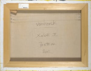 Hans Vanhorck - Acryl op doek, Xolotl II kopen? Bied vanaf 400!