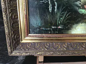 Niet of onleesbaar gesigneerd - Landschap Hollandse school. kopen? Bied vanaf 1!