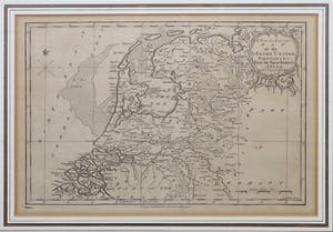 John Gibson - Gravure, The Seven United Provinces - Ingelijst kopen? Bied vanaf 50!