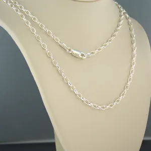 zilveren collier - 50 cm lang kopen? Bied vanaf 1!