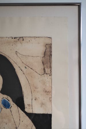 Cees Kortlang - Handgesigneerde kleurenets “Learning to fly” (1989) 7 /50 in metalen lijst kopen? Bied vanaf 75!